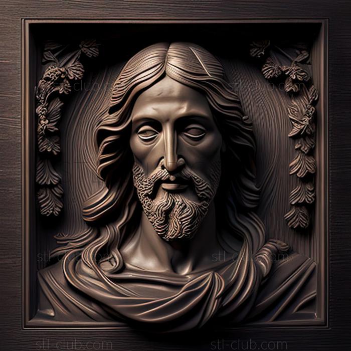 3D model st jesus (STL)